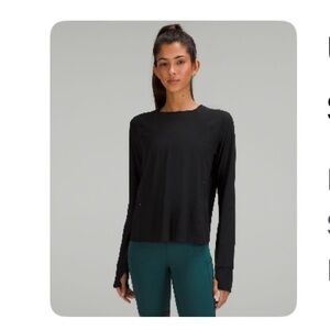 Lululemon UV protection running long sleeve
